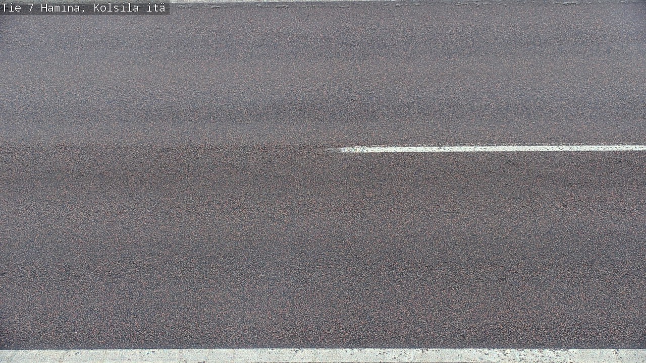 Weather Camera Image Väg 7 Fredrikshamn, Kolsila, Hamina, Kymenlaakso