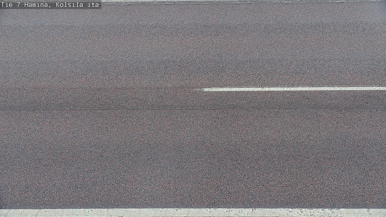 Weather Camera Image Väg 7 Fredrikshamn, Kolsila, Hamina, Kymenlaakso