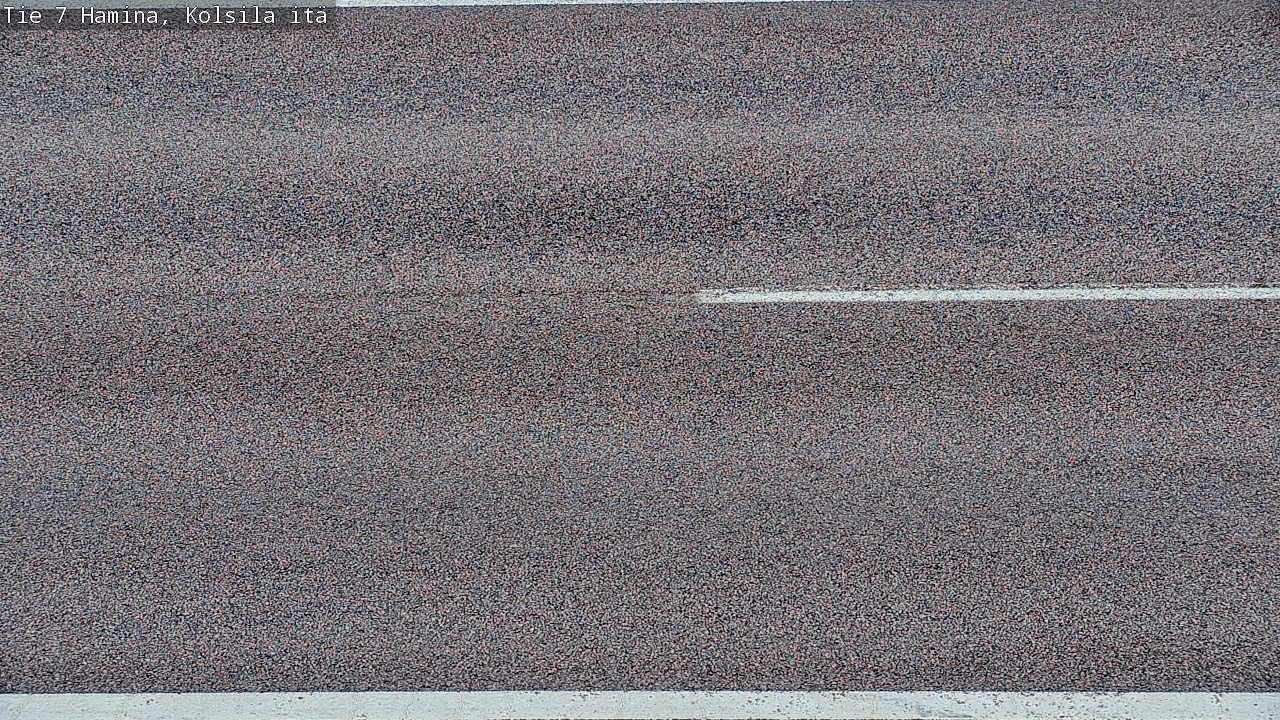 Weather Camera Image Väg 7 Fredrikshamn, Kolsila, Hamina, Kymenlaakso