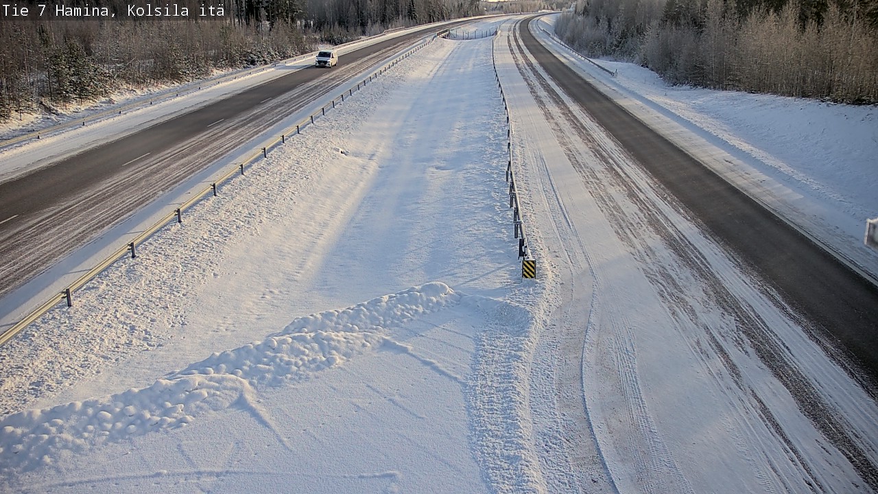 Weather Camera Image Road 7 Hamina, Kolsila, Hamina, Kymenlaakso