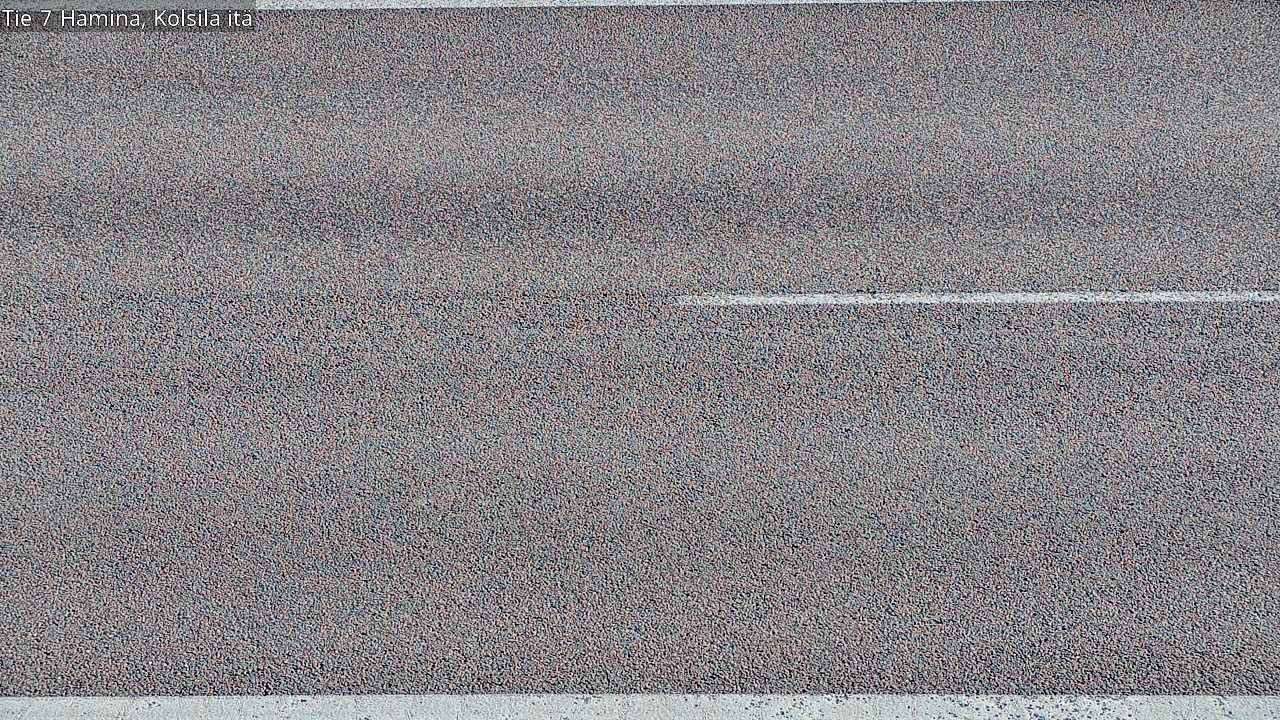 Weather Camera Image Väg 7 Fredrikshamn, Kolsila, Hamina, Kymenlaakso
