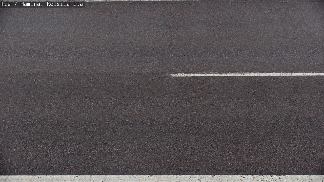 Weather Camera Image Väg 7 Fredrikshamn, Kolsila, Hamina, Kymenlaakso