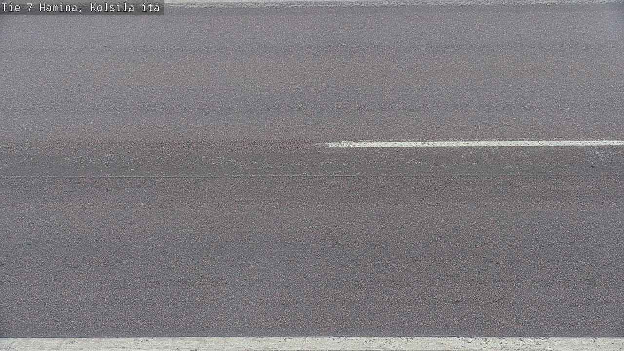 Weather Camera Image Väg 7 Fredrikshamn, Kolsila, Hamina, Kymenlaakso