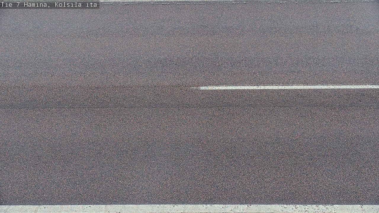 Weather Camera Image Väg 7 Fredrikshamn, Kolsila, Hamina, Kymenlaakso