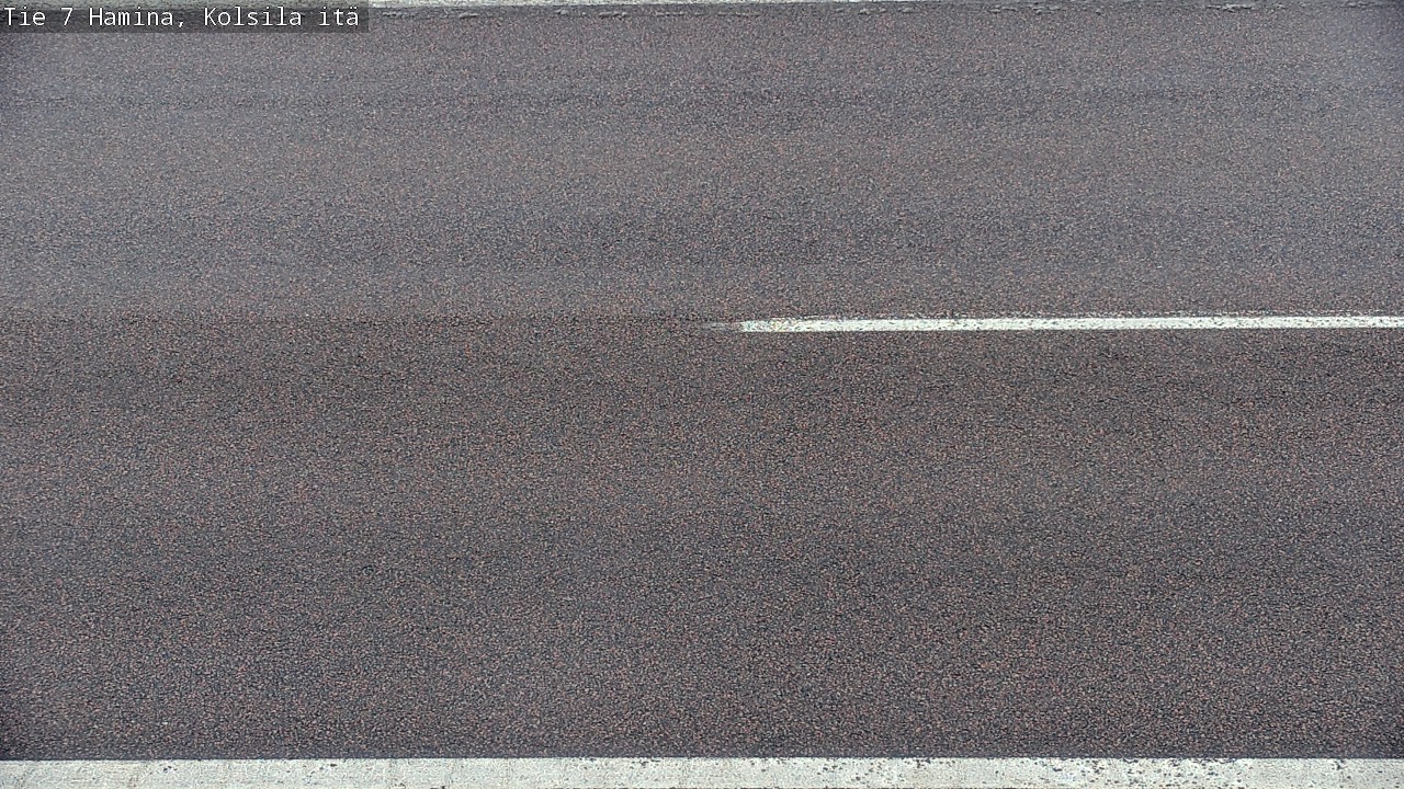Weather Camera Image Väg 7 Fredrikshamn, Kolsila, Hamina, Kymenlaakso