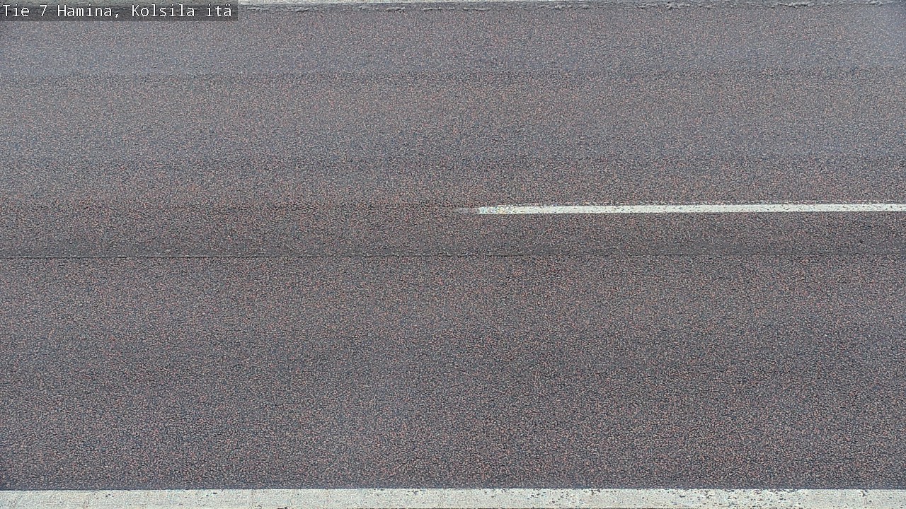 Weather Camera Image Väg 7 Fredrikshamn, Kolsila, Hamina, Kymenlaakso