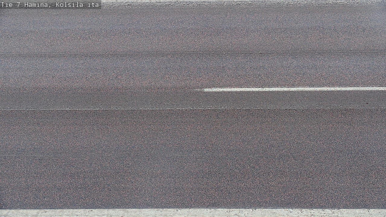 Weather Camera Image Väg 7 Fredrikshamn, Kolsila, Hamina, Kymenlaakso