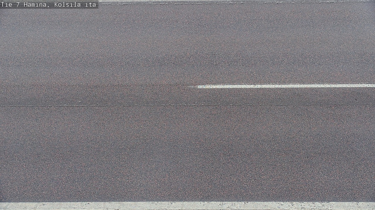 Weather Camera Image Väg 7 Fredrikshamn, Kolsila, Hamina, Kymenlaakso
