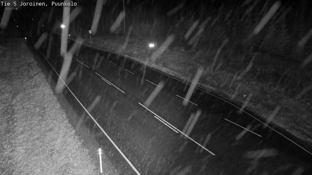 Weather Camera Image Väg 5 Joirois, Puunkolo, Joroinen, Pohjois-Savo