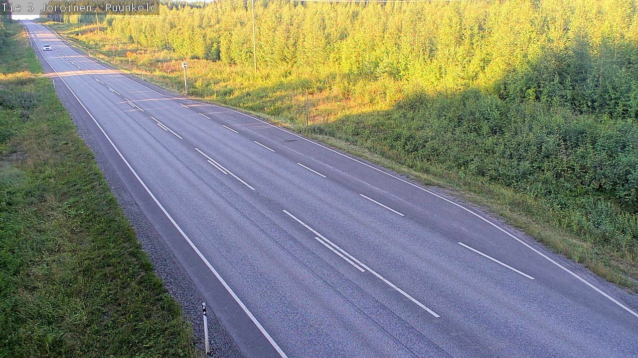 Kelikamerat Kuva Tie 5 Joroinen, Puunkolo, Joroinen, Pohjois-Savo