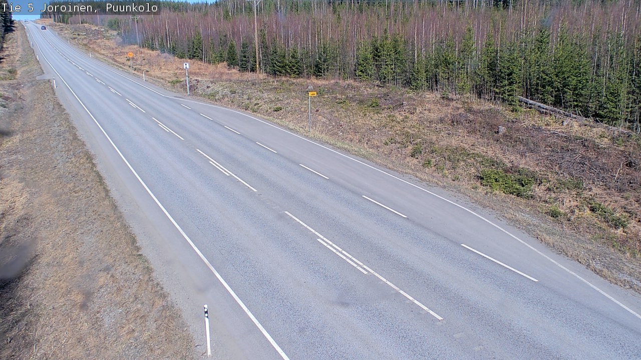Kelikamerat Kuva Tie 5 Joroinen, Puunkolo, Joroinen, Pohjois-Savo