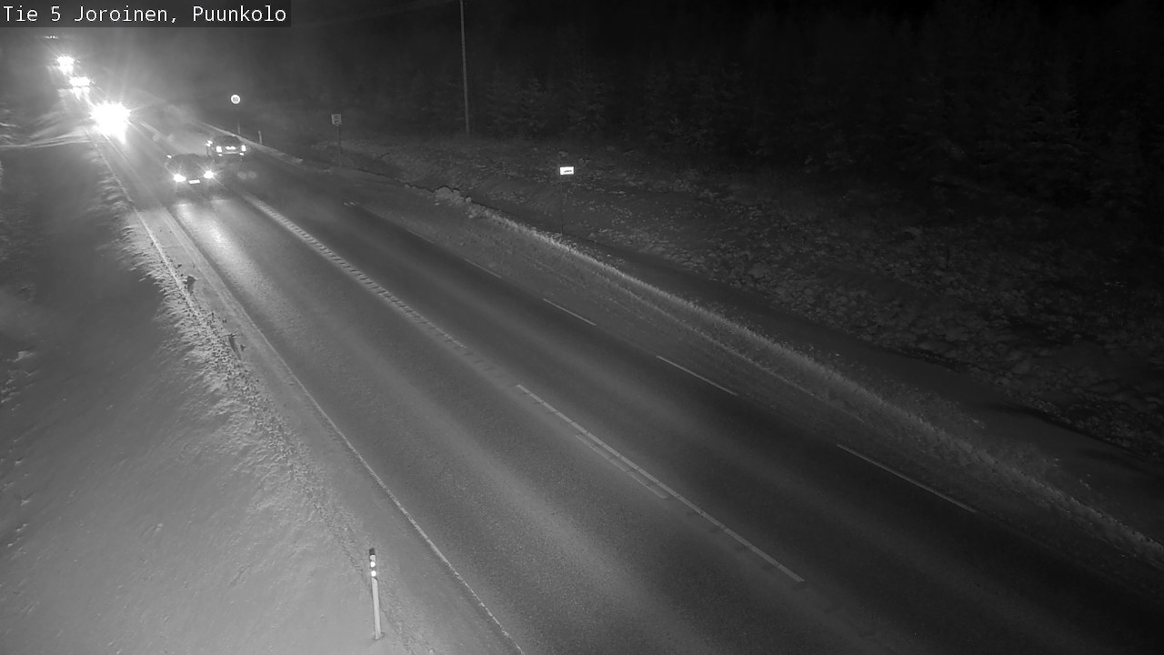 Weather Camera Image Väg 5 Joirois, Puunkolo, Joroinen, Pohjois-Savo