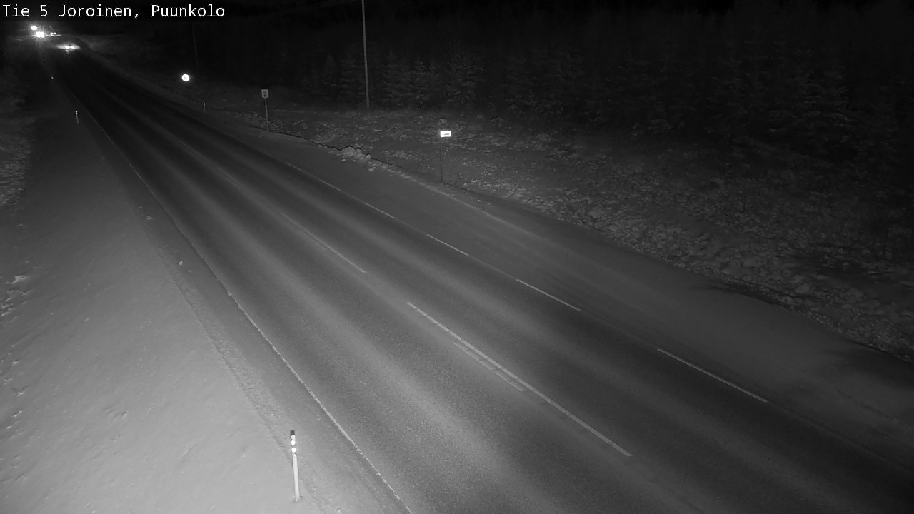 Weather Camera Image Väg 5 Joirois, Puunkolo, Joroinen, Pohjois-Savo