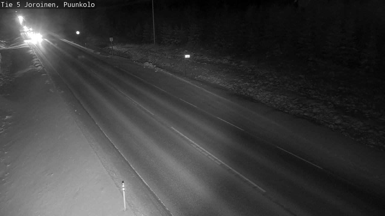 Weather Camera Image Väg 5 Joirois, Puunkolo, Joroinen, Pohjois-Savo
