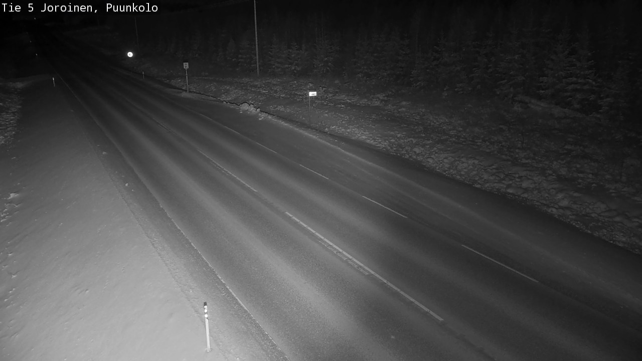 Weather Camera Image Väg 5 Joirois, Puunkolo, Joroinen, Pohjois-Savo
