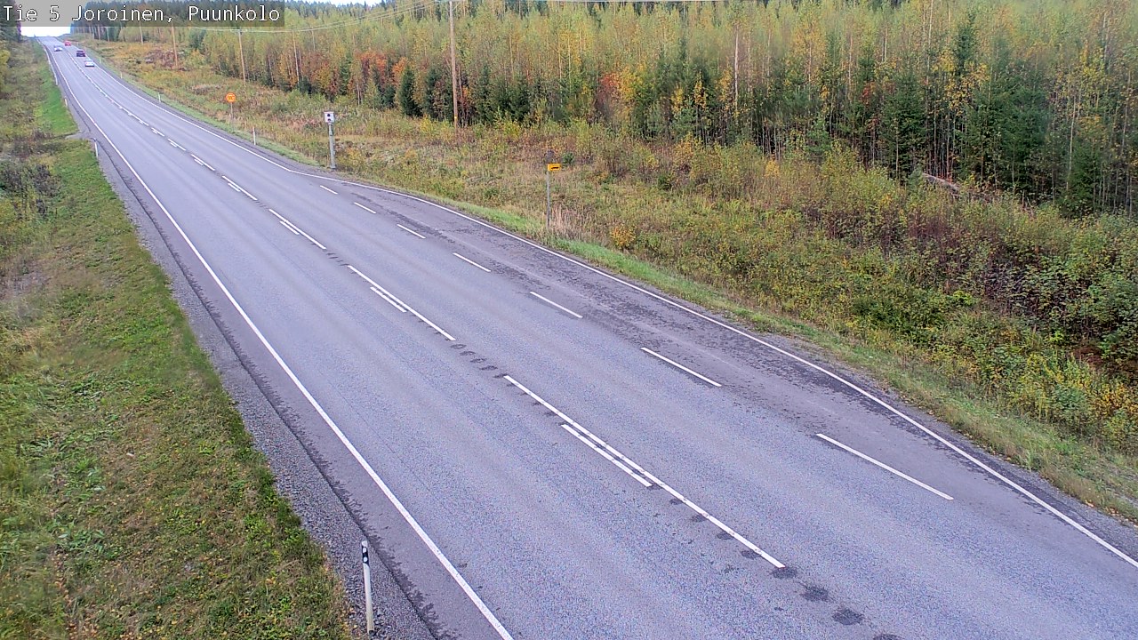 Kelikamerat Kuva Tie 5 Joroinen, Puunkolo, Joroinen, Pohjois-Savo