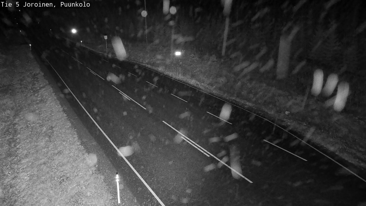Weather Camera Image Väg 5 Joirois, Puunkolo, Joroinen, Pohjois-Savo