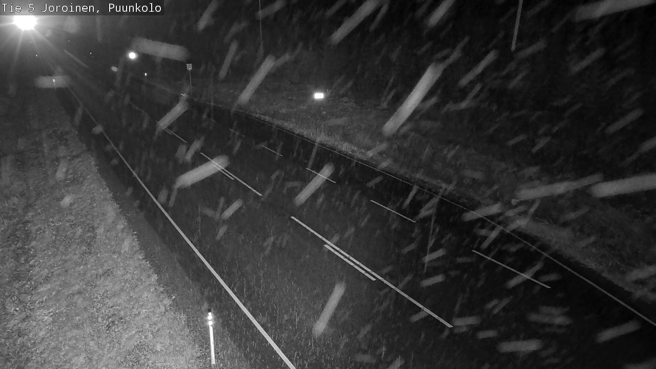 Weather Camera Image Väg 5 Joirois, Puunkolo, Joroinen, Pohjois-Savo