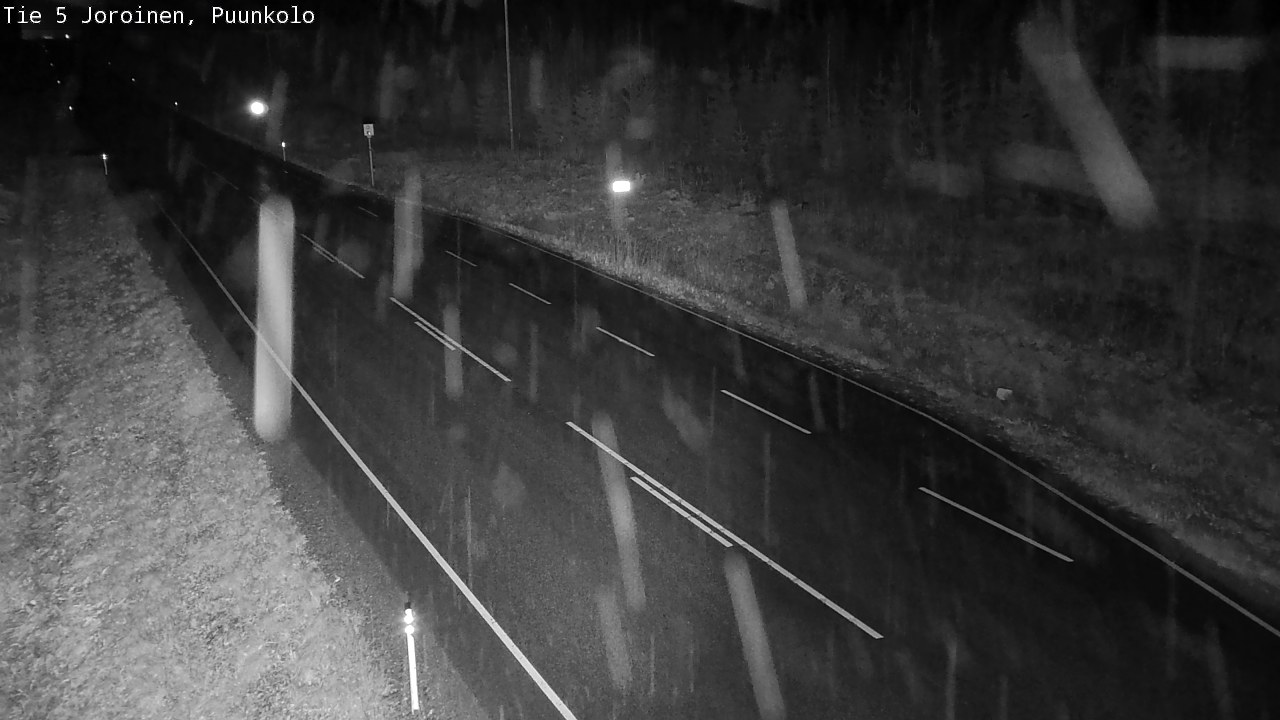 Weather Camera Image Väg 5 Joirois, Puunkolo, Joroinen, Pohjois-Savo