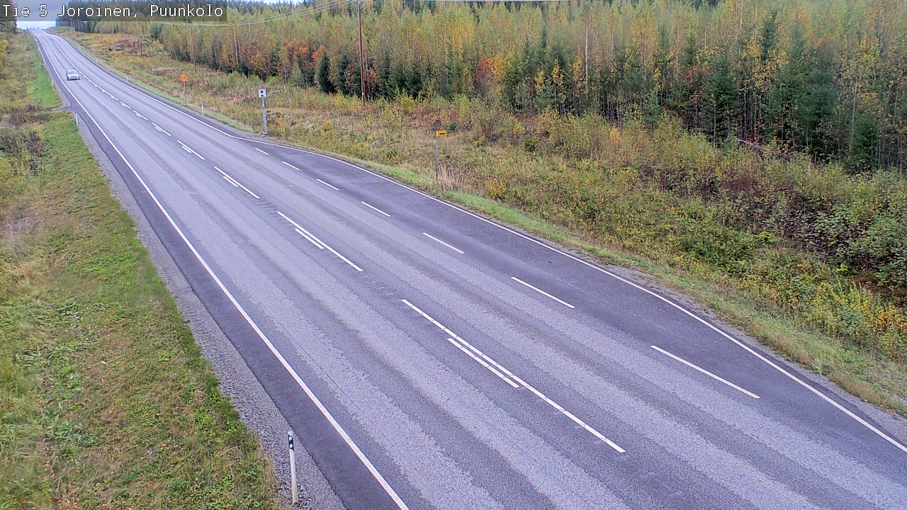 Kelikamerat Kuva Tie 5 Joroinen, Puunkolo, Joroinen, Pohjois-Savo
