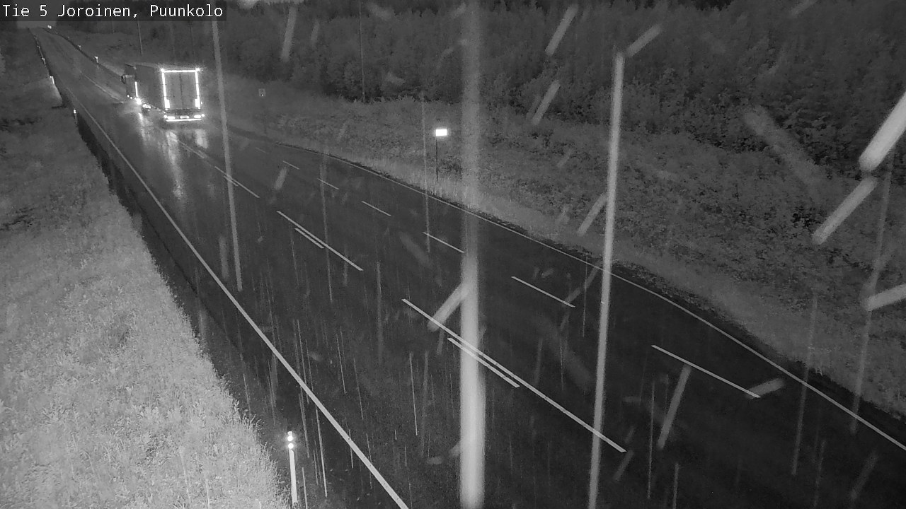 Weather Camera Image Road 5 Joroinen, Puunkolo, Joroinen, Pohjois-Savo