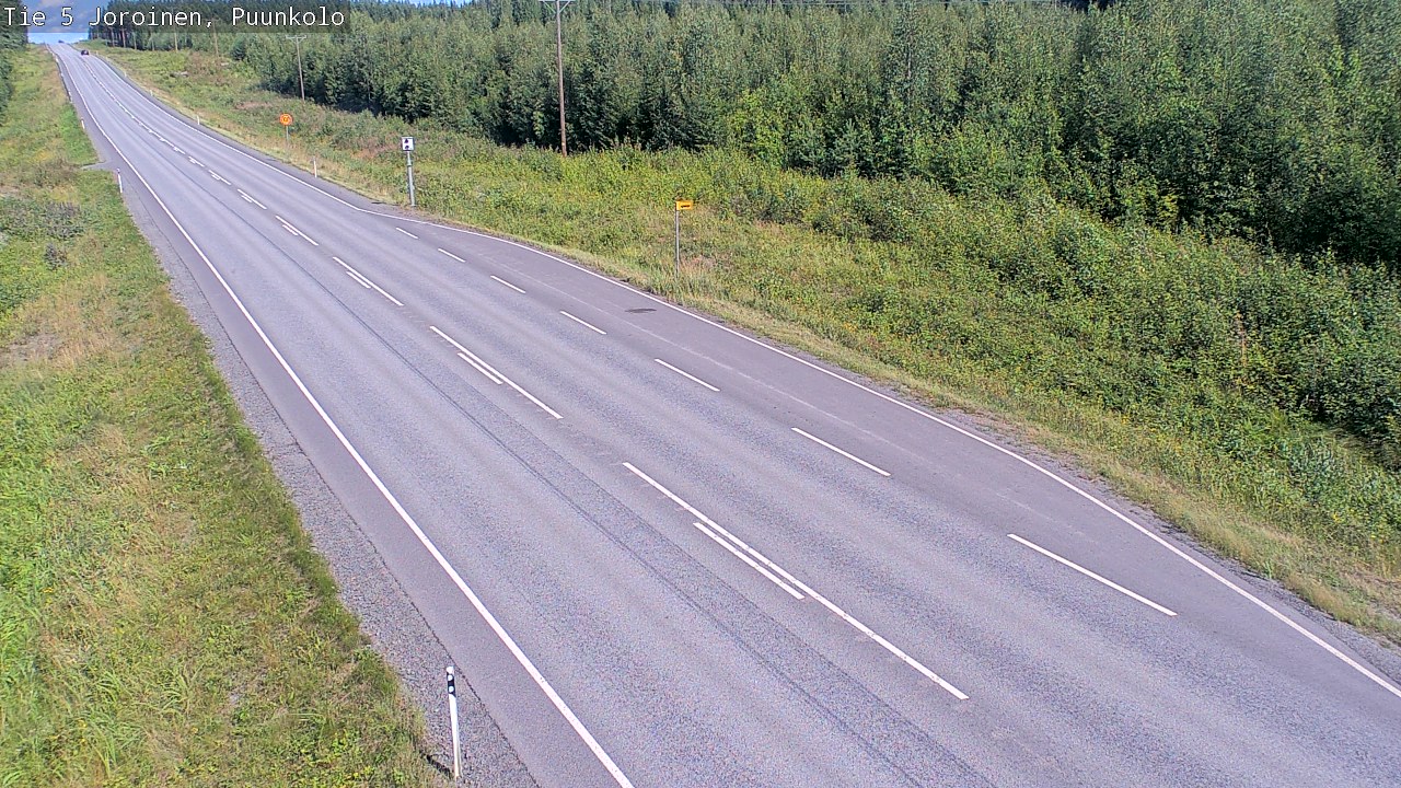 Kelikamerat Kuva Tie 5 Joroinen, Puunkolo, Joroinen, Pohjois-Savo