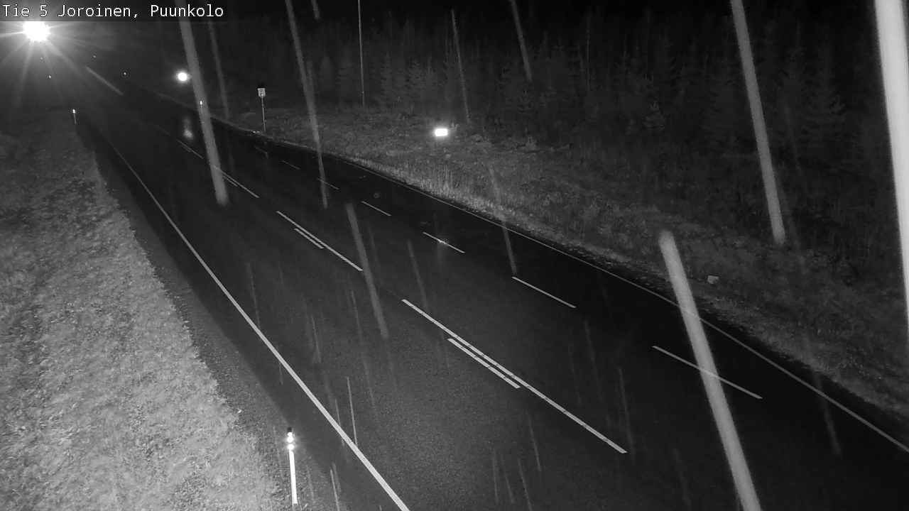 Weather Camera Image Väg 5 Joirois, Puunkolo, Joroinen, Pohjois-Savo