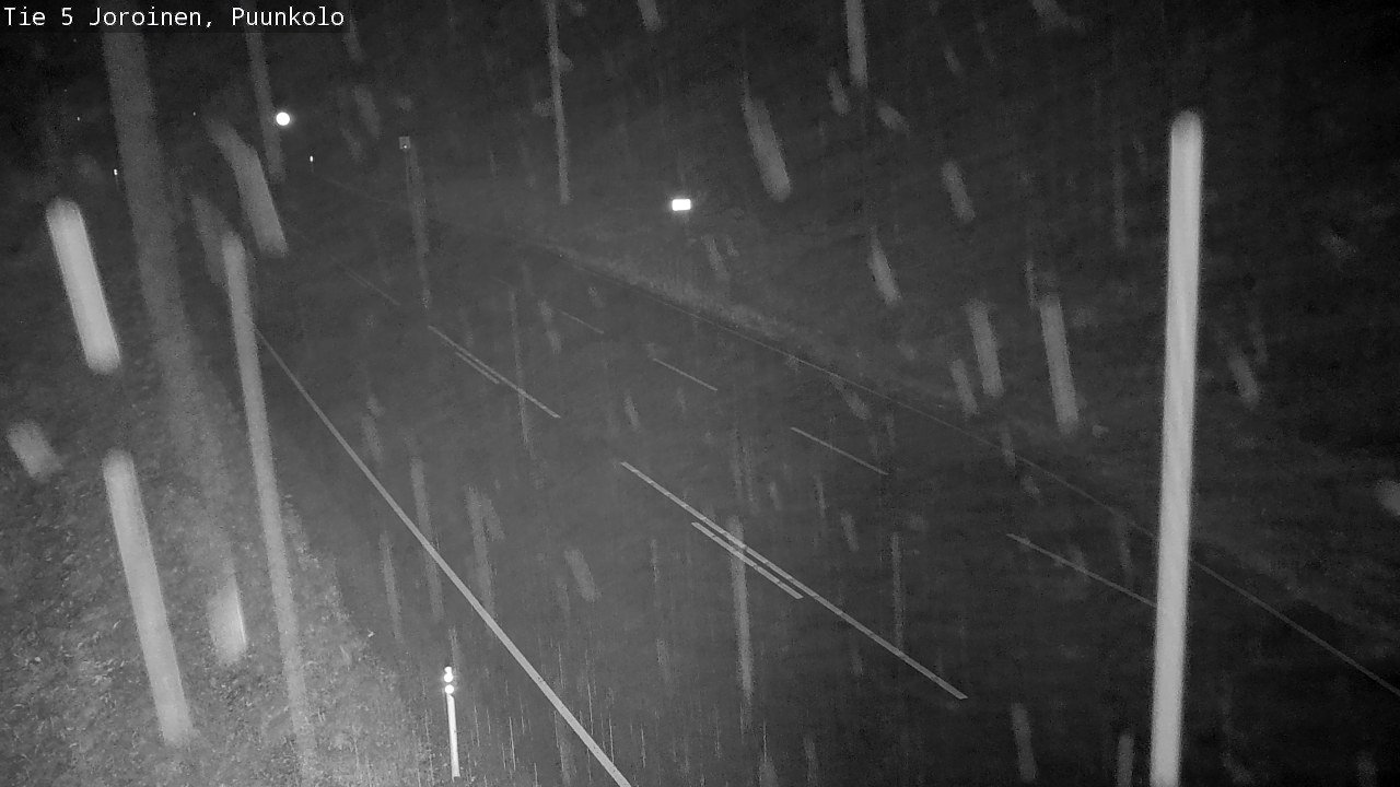 Weather Camera Image Road 5 Joroinen, Puunkolo, Joroinen, Pohjois-Savo