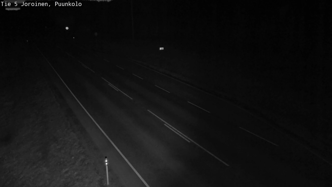 Weather Camera Image Road 5 Joroinen, Puunkolo, Joroinen, Pohjois-Savo