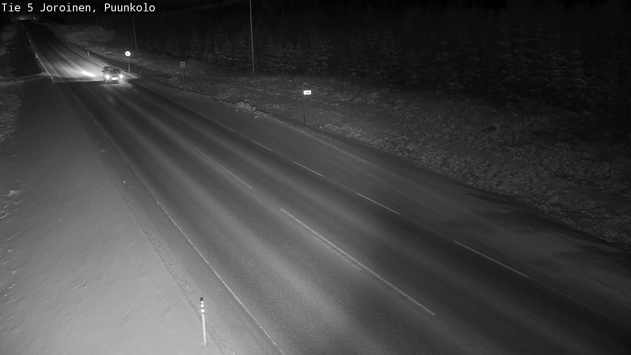 Weather Camera Image Väg 5 Joirois, Puunkolo, Joroinen, Pohjois-Savo
