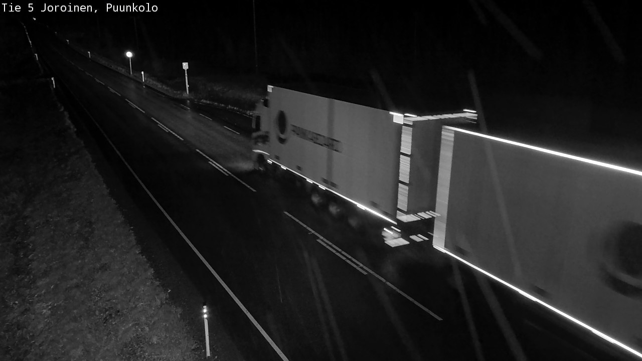 Weather Camera Image Väg 5 Joirois, Puunkolo, Joroinen, Pohjois-Savo