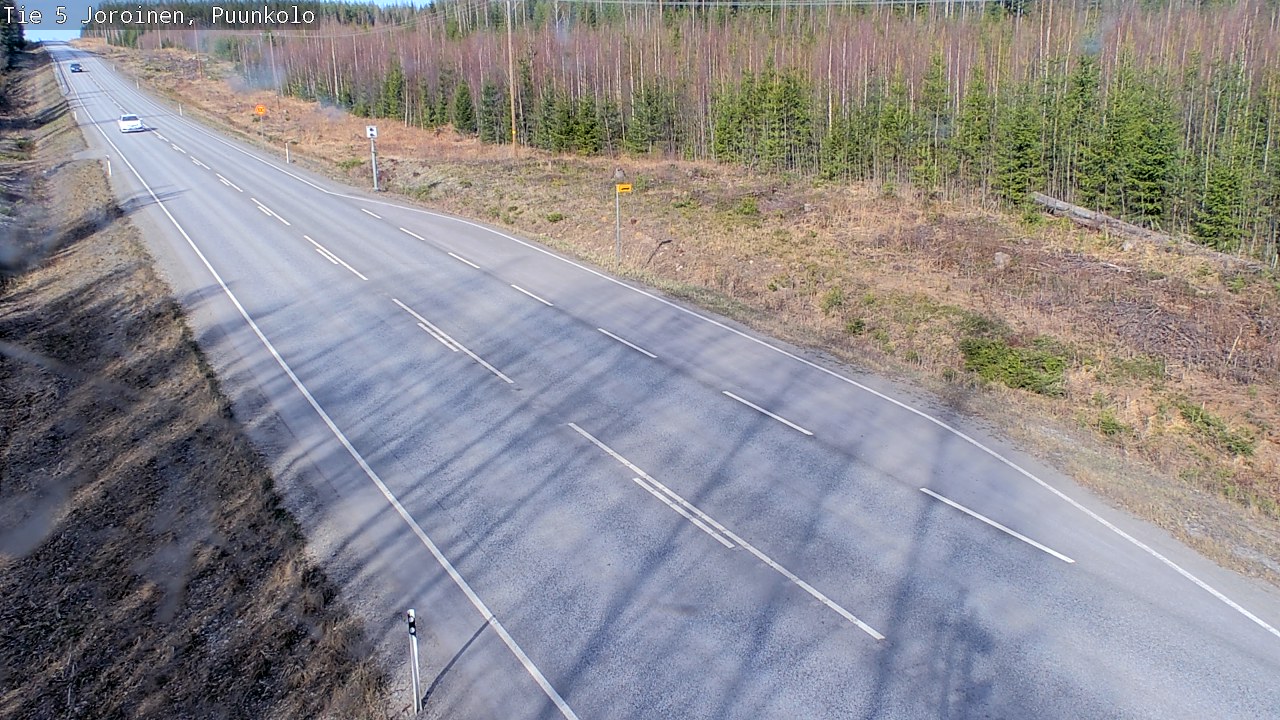 Kelikamerat Kuva Tie 5 Joroinen, Puunkolo, Joroinen, Pohjois-Savo