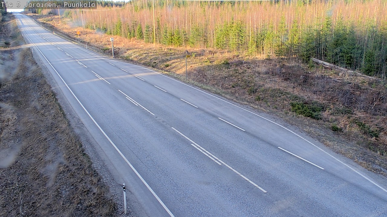 Kelikamerat Kuva Tie 5 Joroinen, Puunkolo, Joroinen, Pohjois-Savo