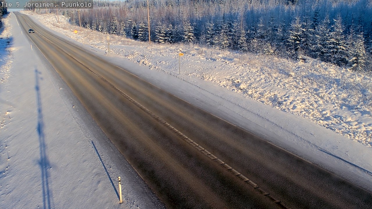 Weather Camera Image Väg 5 Joirois, Puunkolo, Joroinen, Pohjois-Savo