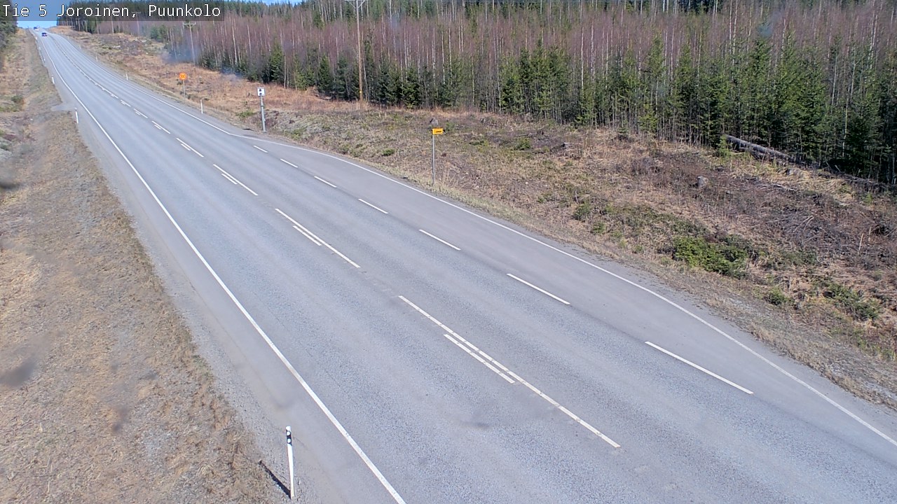 Kelikamerat Kuva Tie 5 Joroinen, Puunkolo, Joroinen, Pohjois-Savo