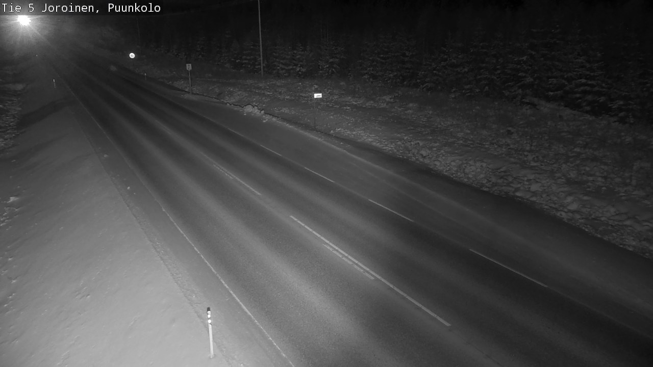 Weather Camera Image Väg 5 Joirois, Puunkolo, Joroinen, Pohjois-Savo