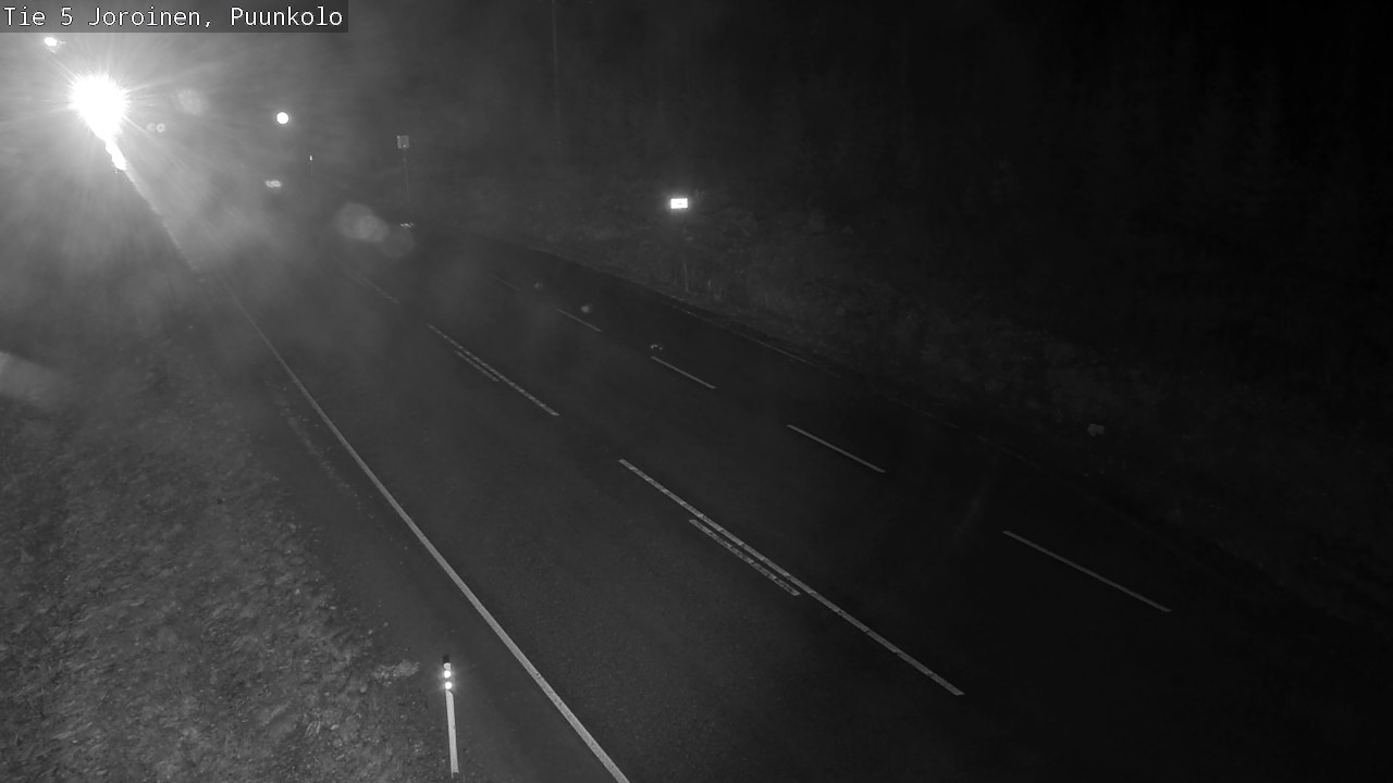 Weather Camera Image Road 5 Joroinen, Puunkolo, Joroinen, Pohjois-Savo