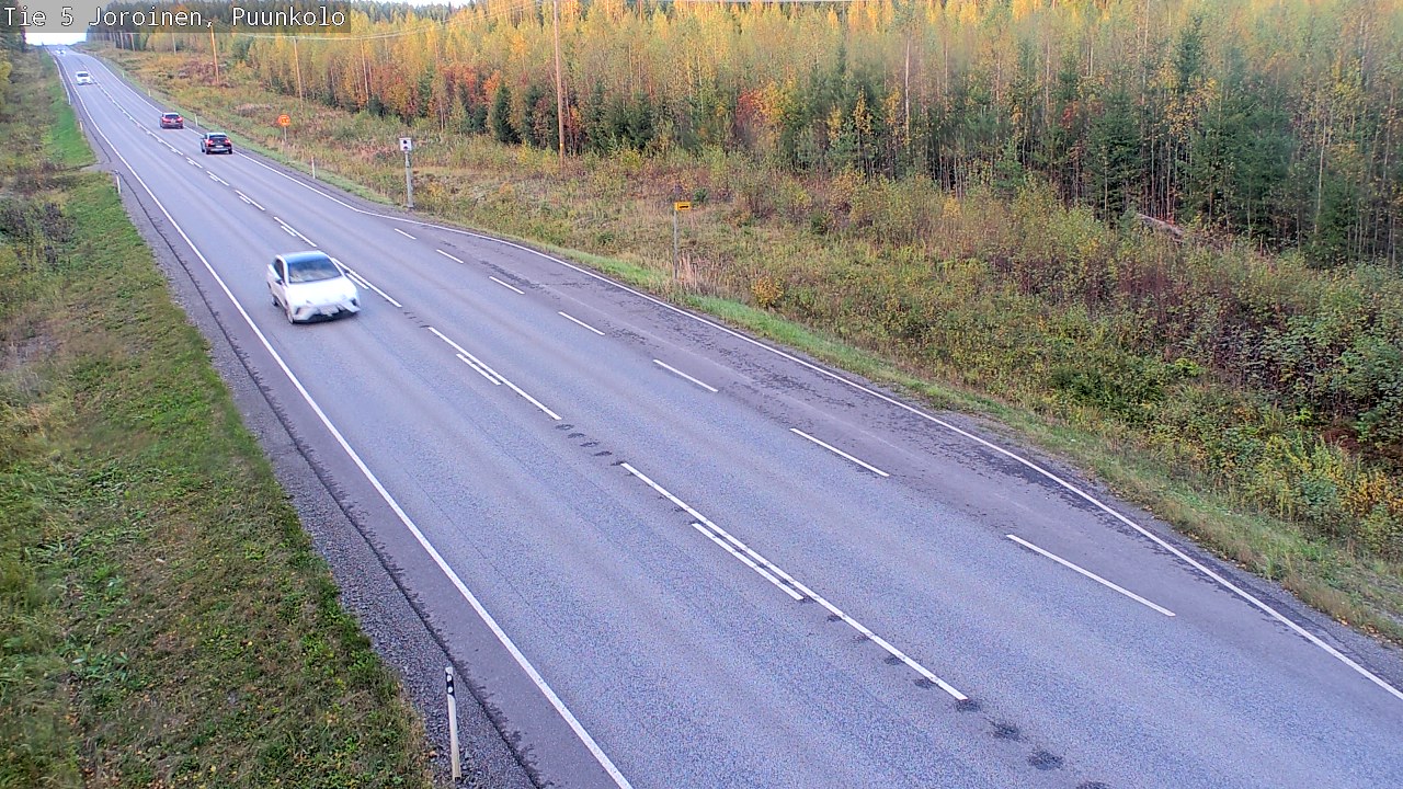 Kelikamerat Kuva Tie 5 Joroinen, Puunkolo, Joroinen, Pohjois-Savo