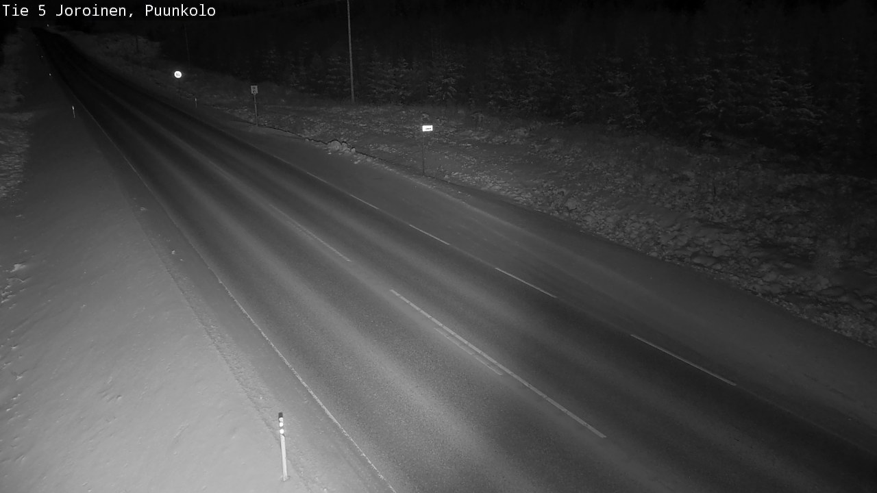 Weather Camera Image Väg 5 Joirois, Puunkolo, Joroinen, Pohjois-Savo