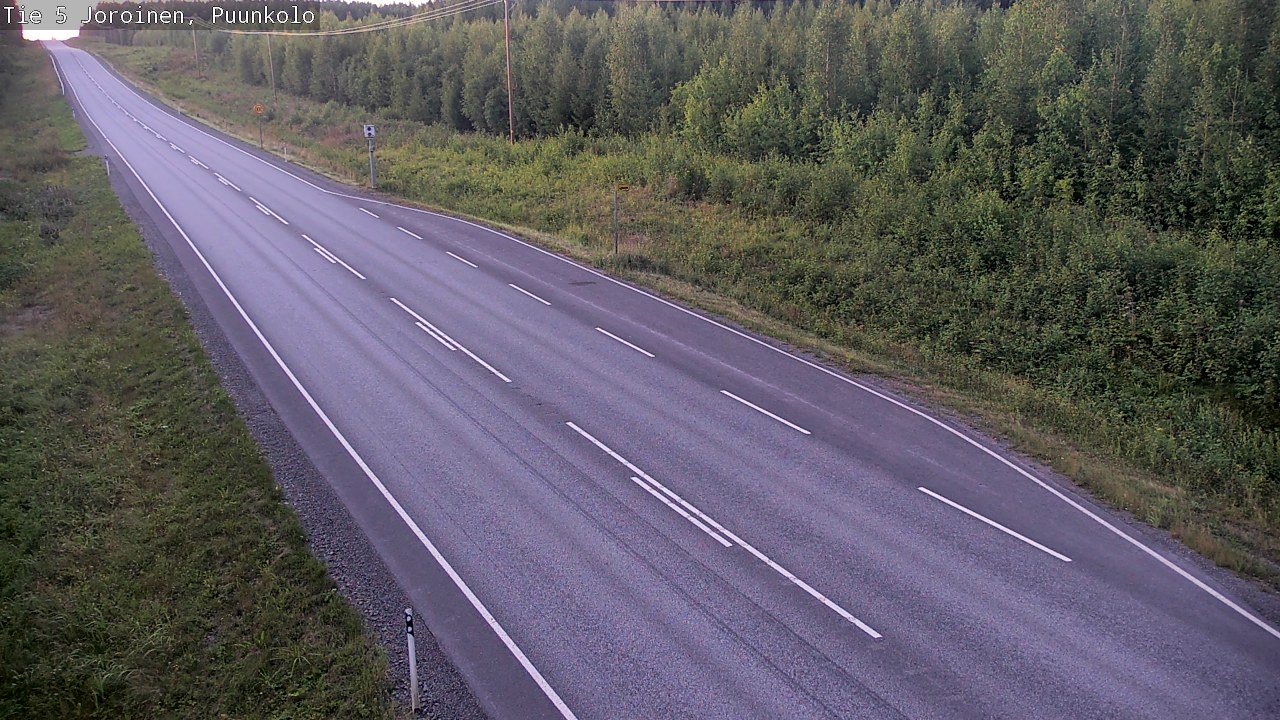 Kelikamerat Kuva Tie 5 Joroinen, Puunkolo, Joroinen, Pohjois-Savo