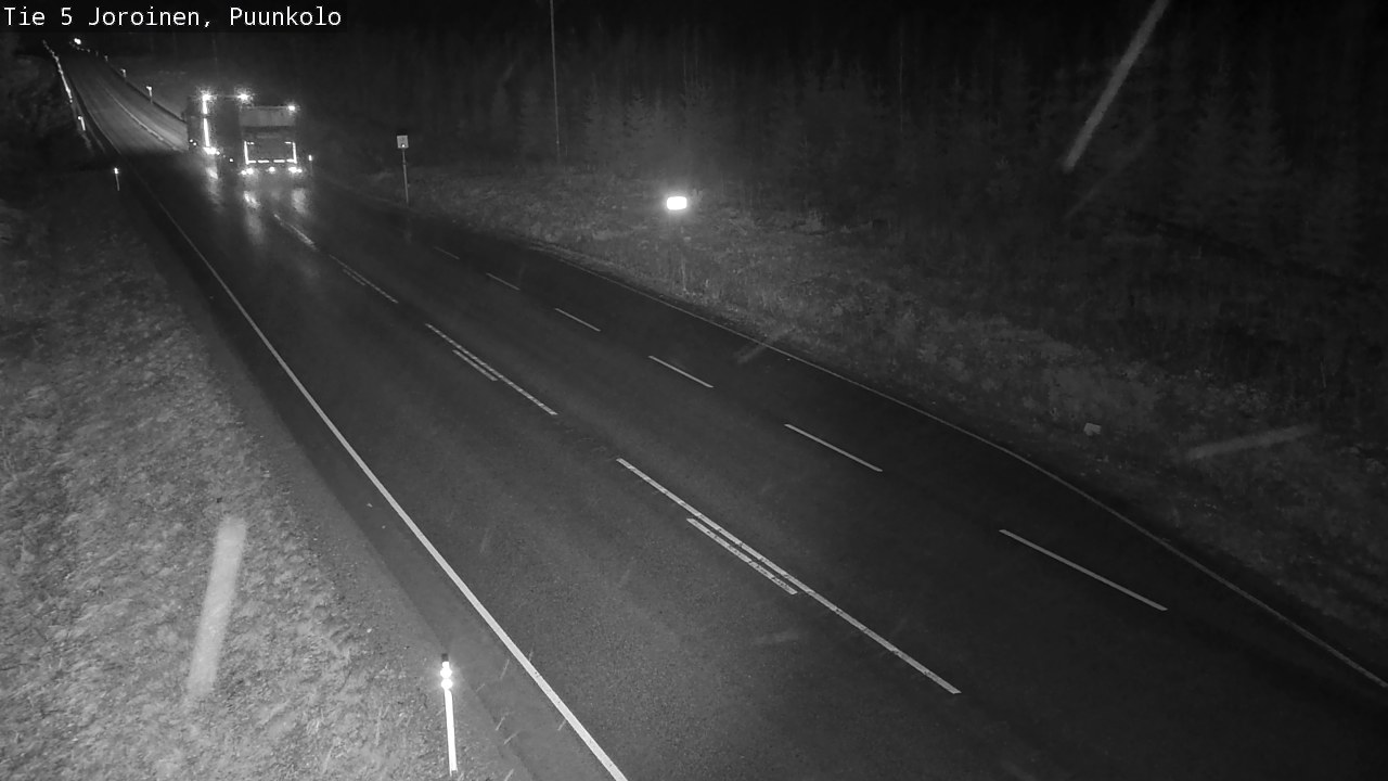Weather Camera Image Road 5 Joroinen, Puunkolo, Joroinen, Pohjois-Savo