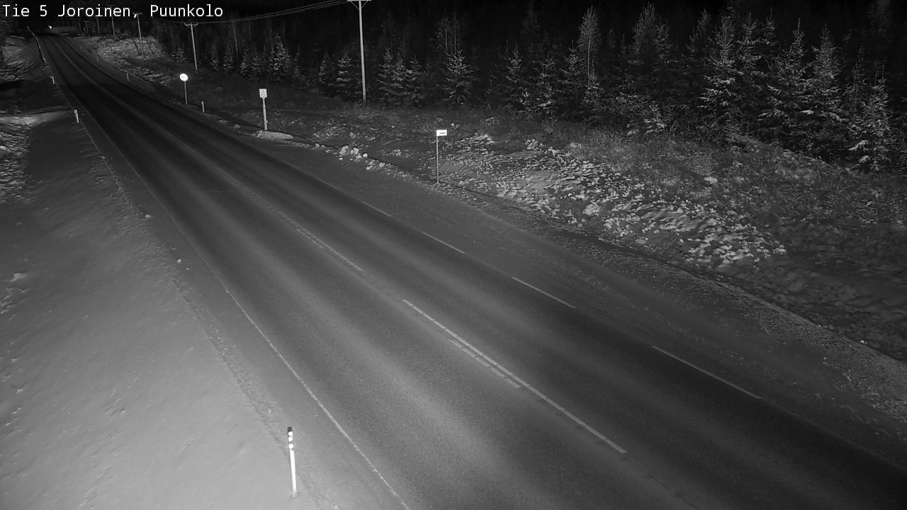 Weather Camera Image Väg 5 Joirois, Puunkolo, Joroinen, Pohjois-Savo