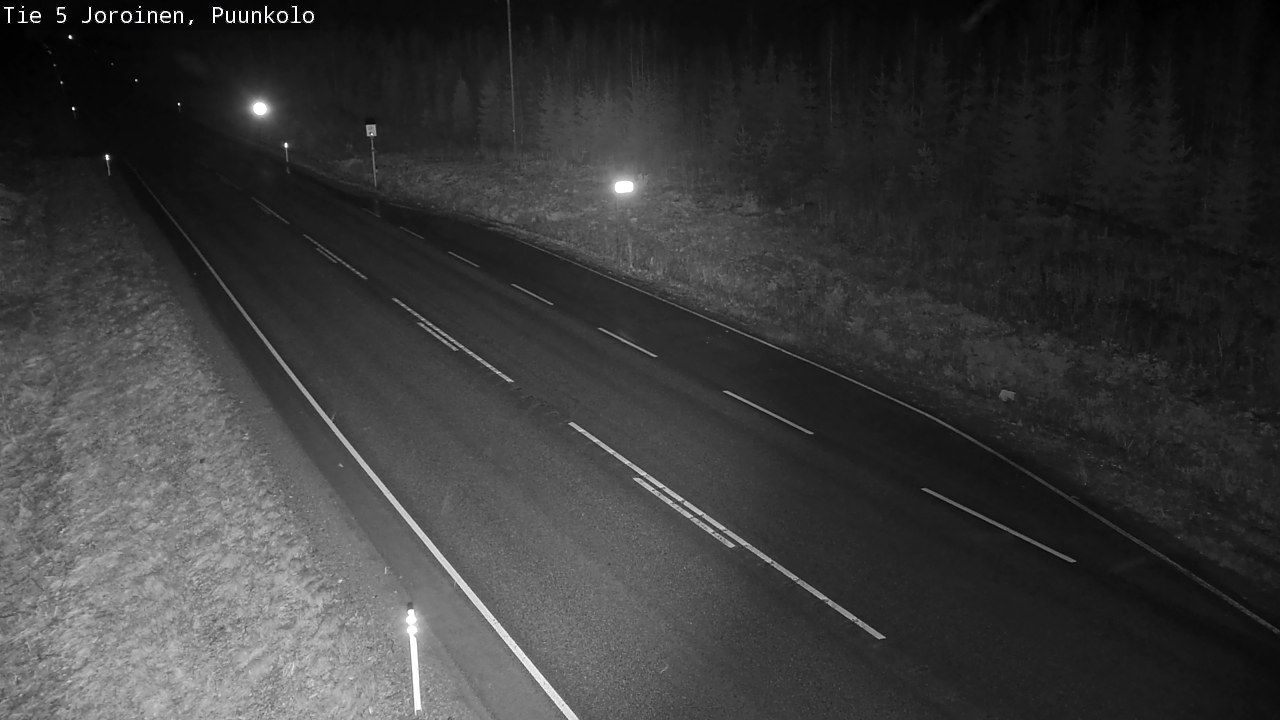 Weather Camera Image Road 5 Joroinen, Puunkolo, Joroinen, Pohjois-Savo