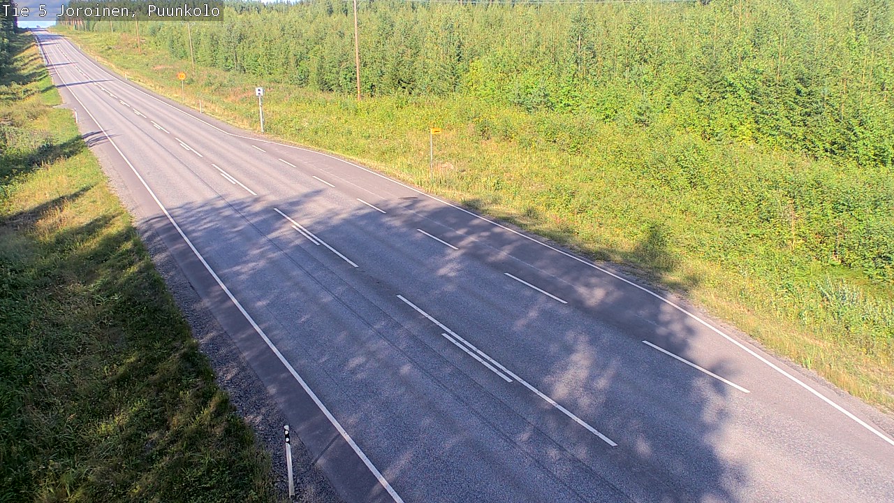 Kelikamerat Kuva Tie 5 Joroinen, Puunkolo, Joroinen, Pohjois-Savo