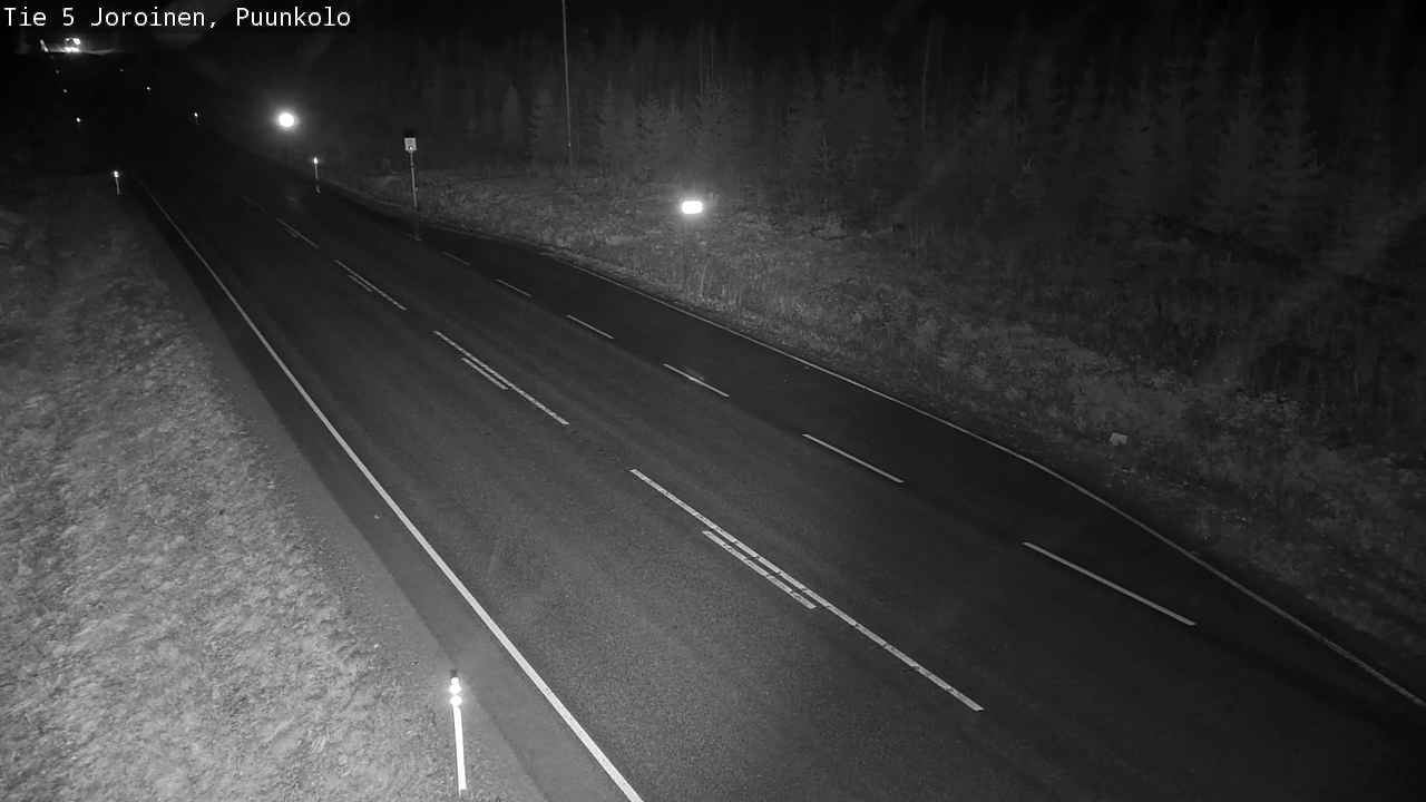 Weather Camera Image Road 5 Joroinen, Puunkolo, Joroinen, Pohjois-Savo