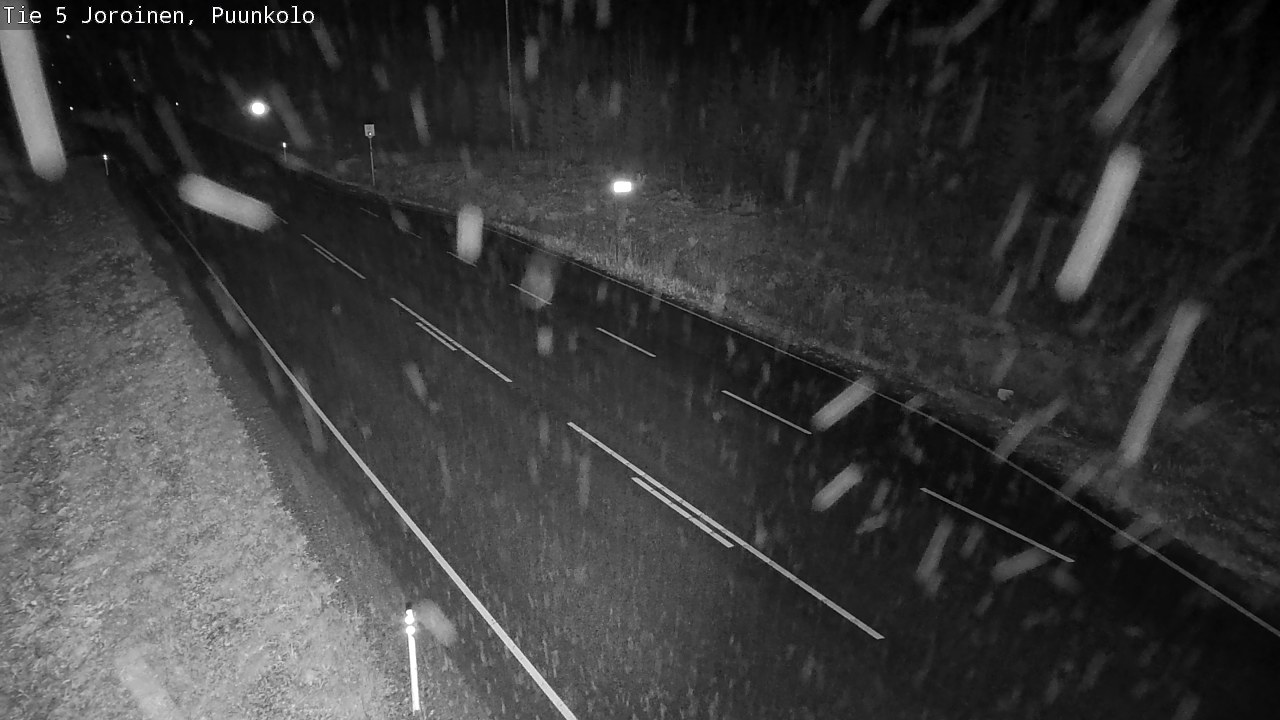 Weather Camera Image Väg 5 Joirois, Puunkolo, Joroinen, Pohjois-Savo