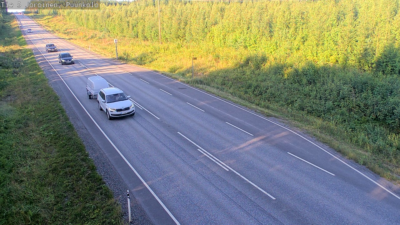 Kelikamerat Kuva Tie 5 Joroinen, Puunkolo, Joroinen, Pohjois-Savo
