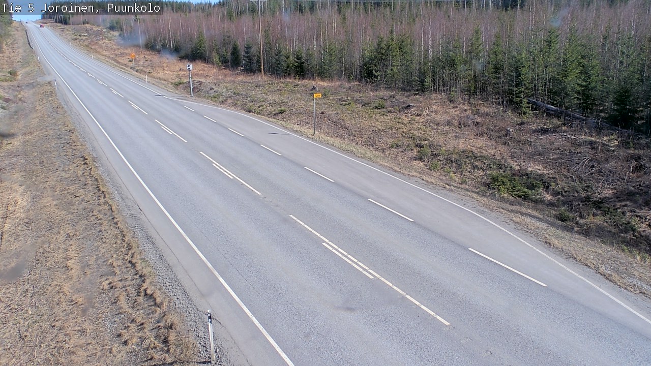 Kelikamerat Kuva Tie 5 Joroinen, Puunkolo, Joroinen, Pohjois-Savo