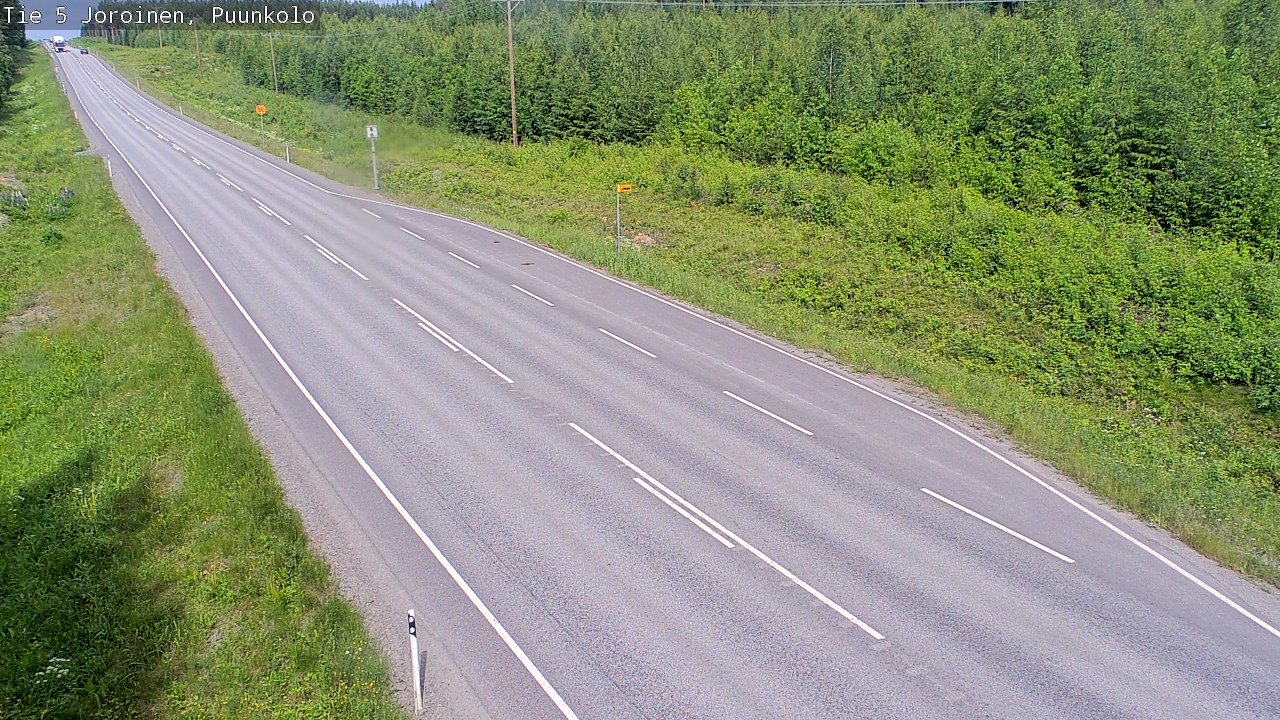 Weather Camera Image Road 5 Joroinen, Puunkolo, Joroinen, Pohjois-Savo