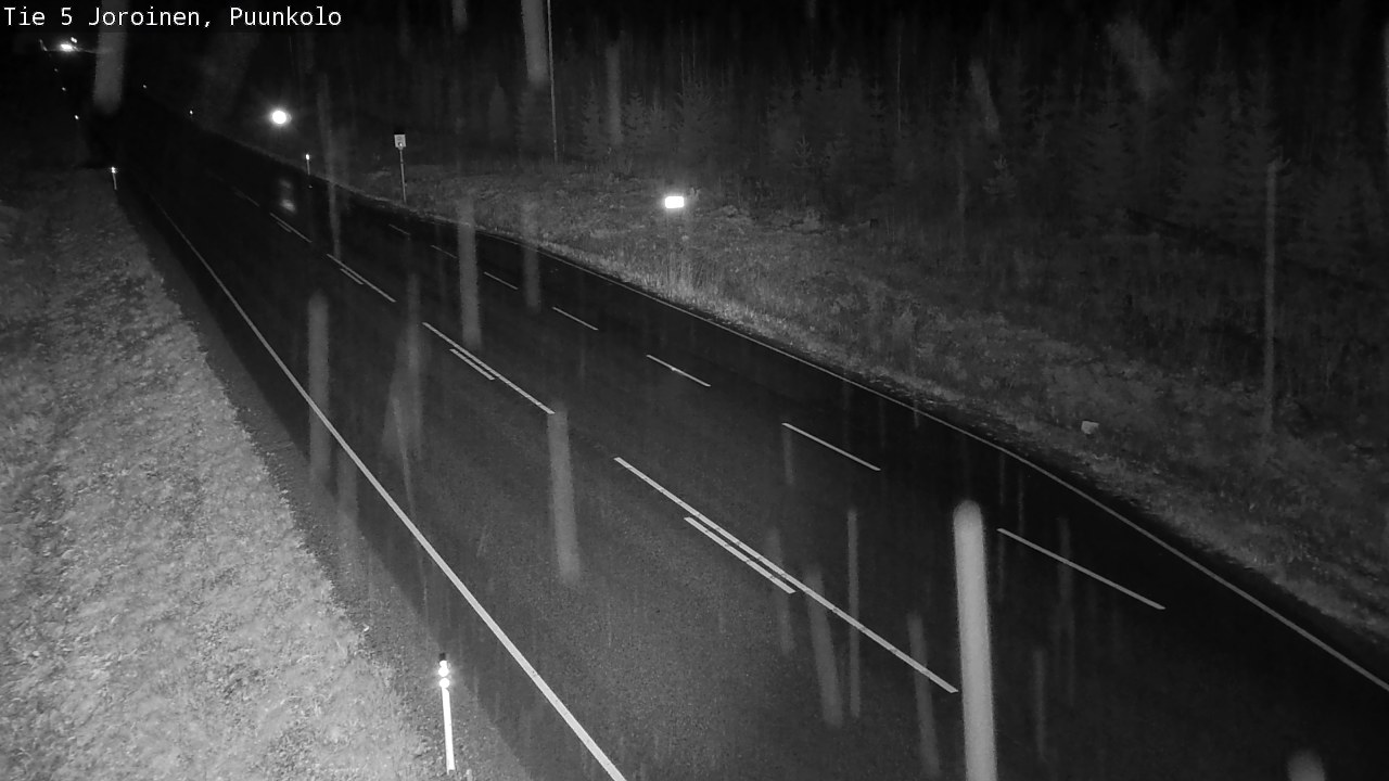 Weather Camera Image Väg 5 Joirois, Puunkolo, Joroinen, Pohjois-Savo